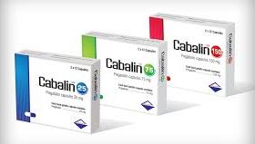 CABALIN 25MG (PREGABALIN) CAPS 30S