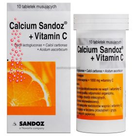 CA-C SANDOZ VIT C 1000 EFF TABS 10S